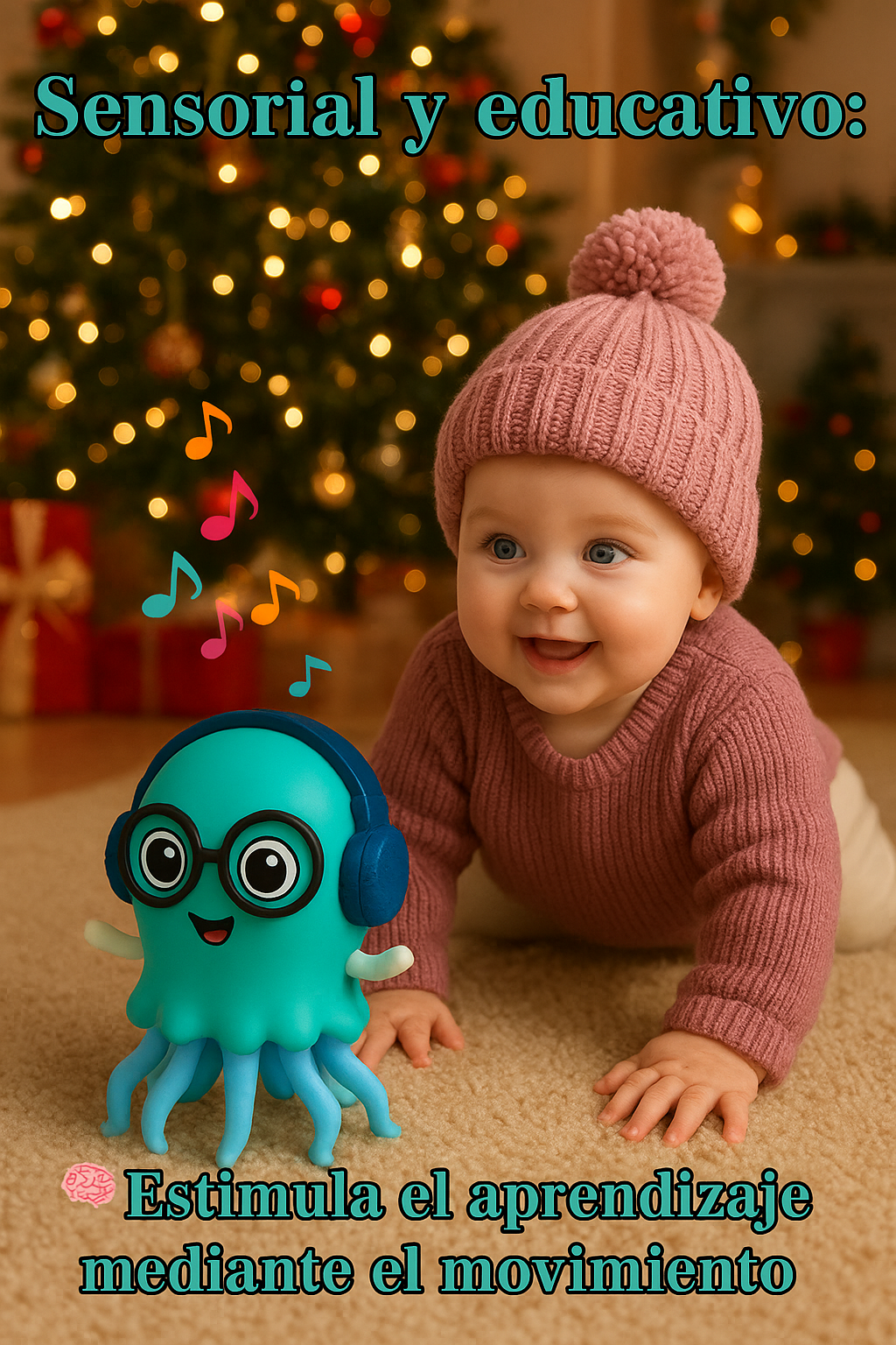 “El Pulpo Interactivo que Baila, Camina y Encanta”